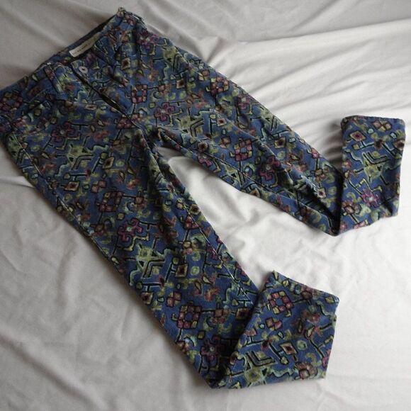 Pilcro and the Letterpress By Anthropologie Women Corduroy Pants Size 26 Petite - Picture 1 of 10